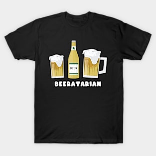 Beeratarian - Funny Beer Saying T-Shirt